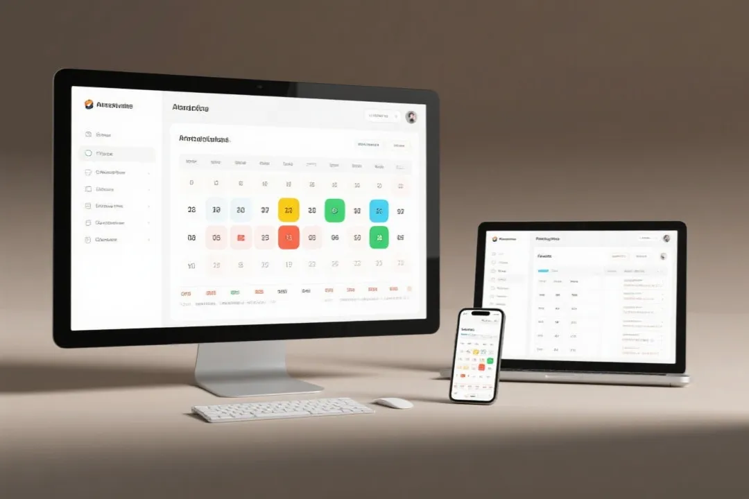 数据看板示意图